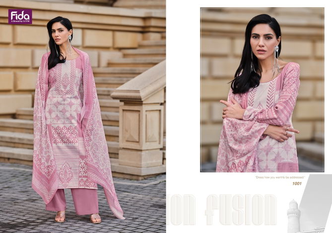 Vagmi By Fida Digital Printed Cotton Dress Material Wholesale Market In Surat With Price 